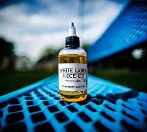 White Label Juice Strawberry Custard