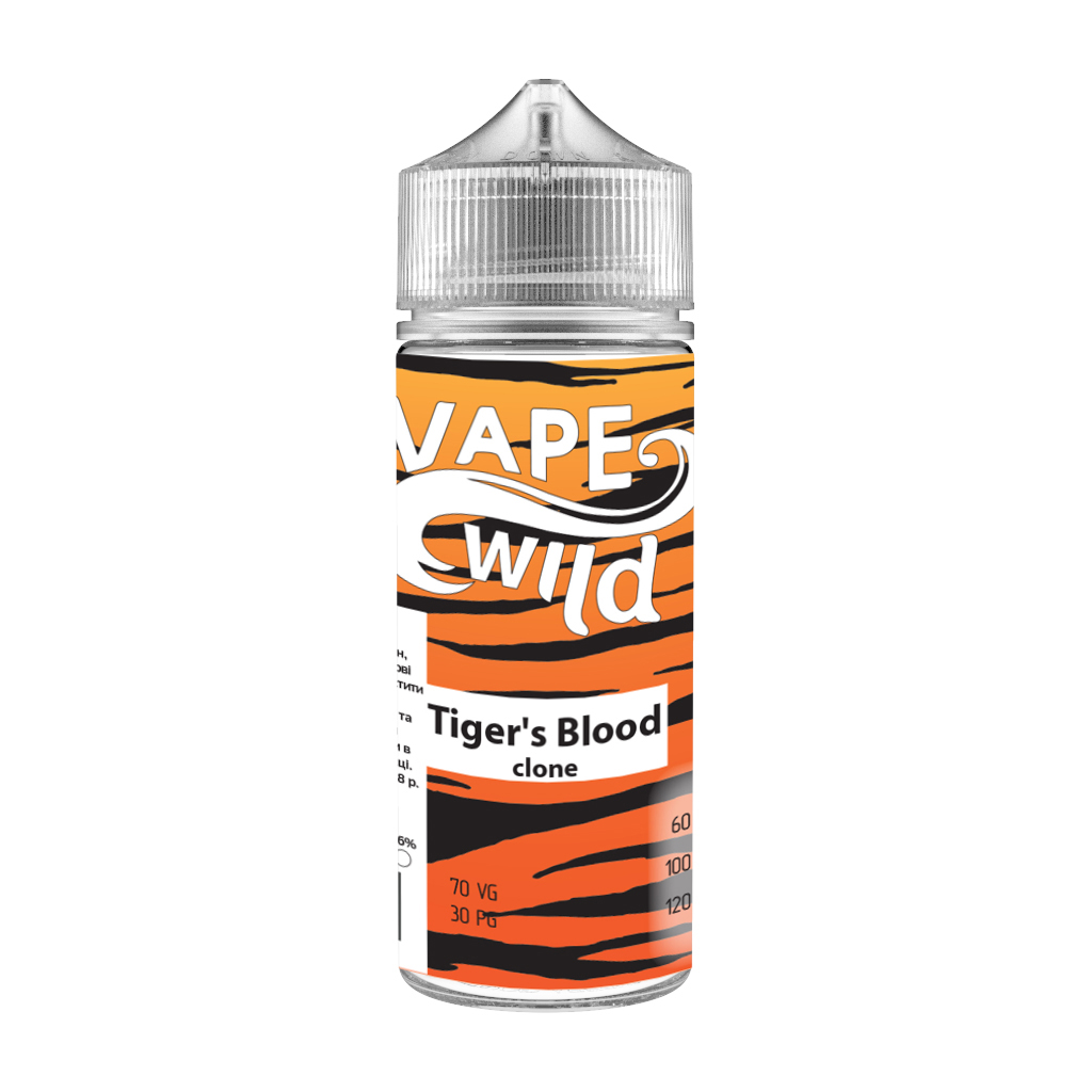 Жидкость Vape Wild - Tiger's Blood (clone), 100 мл.
