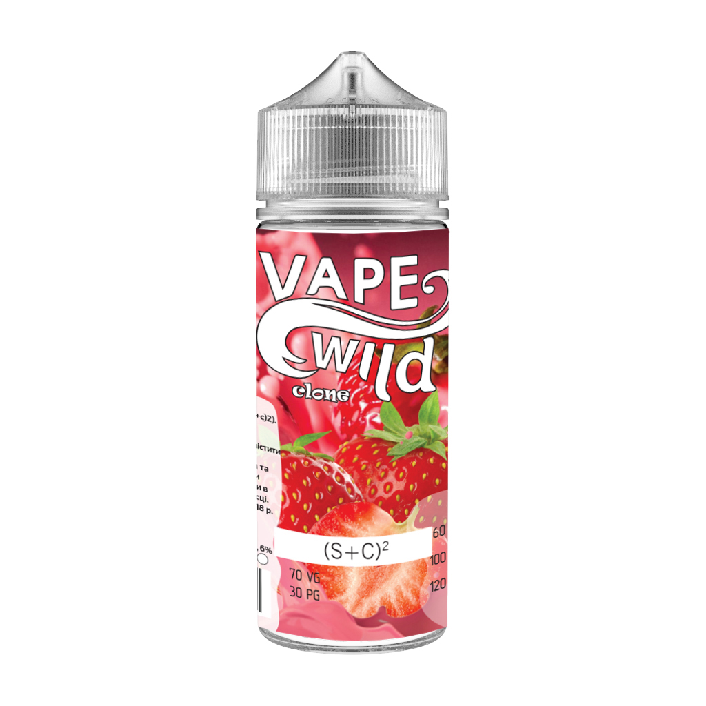 Жидкость Vape Wild (S+c)2 (clone), 100 мл.