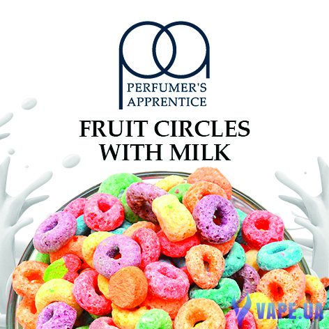 Ароматизатор TPA/TFA - Fruit Circles With Milk (Фруктовые Кольца с Молоком), 100 мл
