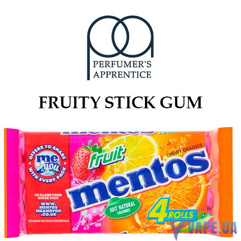 Ароматизатор TPA/TFA - Fruity Stick Gum Flavor - (Фруктовая жевательная конфетка), 5 мл.