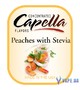 Ароматизатор Capella - Peaches with Stevia (Персик со стевией) , 5 мл.