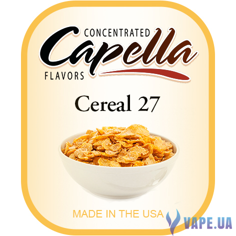 Ароматизатор Capella - Cereal 27 (Хлопья с молоком) , 30 мл.
