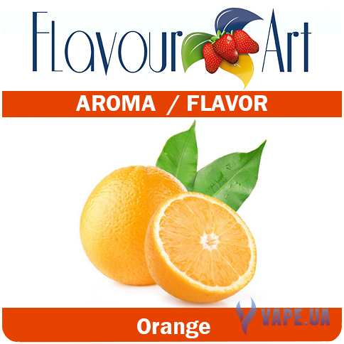 Ароматизатор FlavourArt Orange (Сочный апельсин), 10 мл.