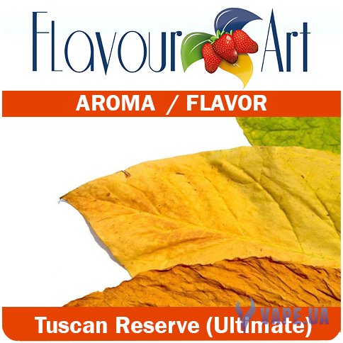 Ароматизатор FlavourArt Tuscan Reserve (Тосканский табак-итальянские сигары), 5мл.