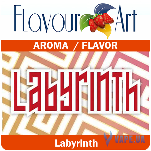 Ароматизатор FlavourArt Labyrinth (Ванильнеый кекс с фруктами), 5 мл.