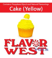 FlavorWest Cake (Yellow) (Желтое пирожное), 10 мл.