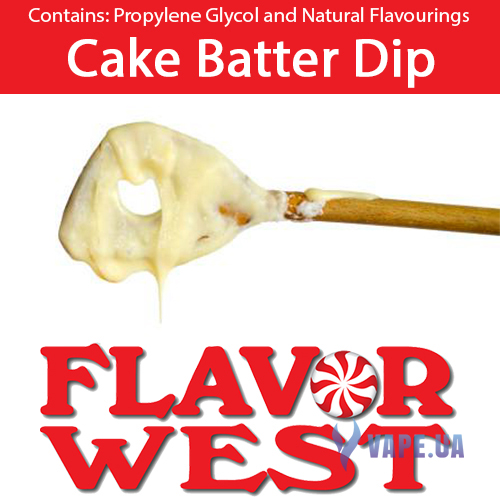 Ароматизатор FlavorWest Cake Batter Dip (Крем для торта), 10 мл.