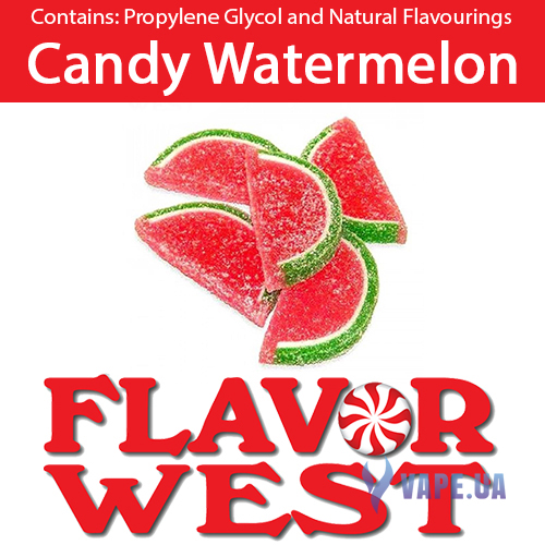 Ароматизатор FlavorWest Candy Watermelon (Арбузная конфета), 10 мл.