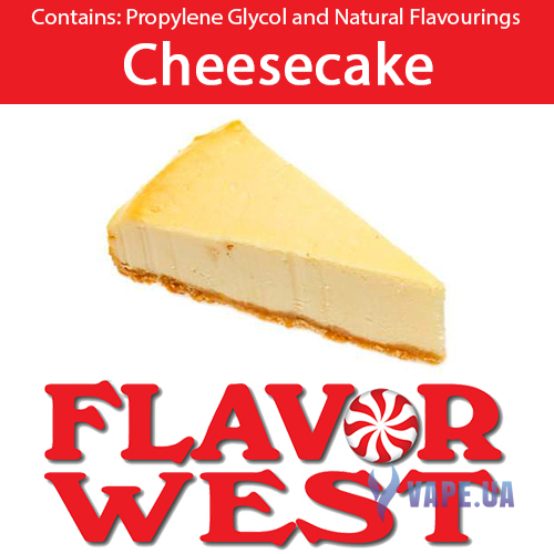 Ароматизатор FlavorWest Cheesecake (Чизкейк), 5 мл.