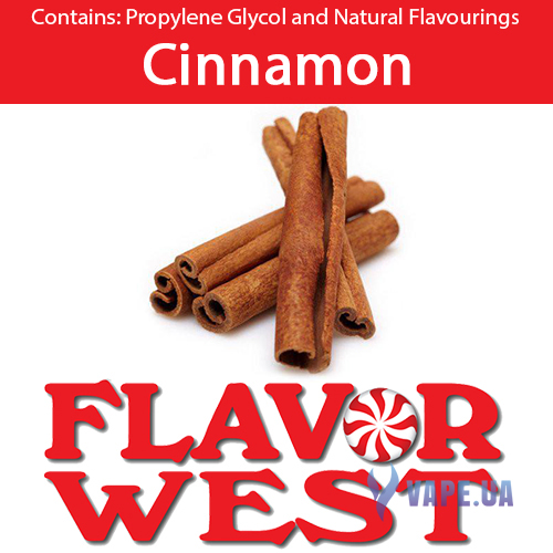Ароматизатор FlavorWest Cinnamon (Корица), 10 мл.