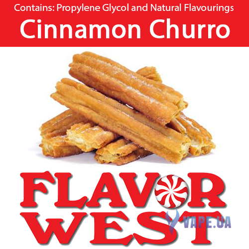Ароматизатор FlavorWest Cinnamon Churro (Чурро с корицей), 10 мл.