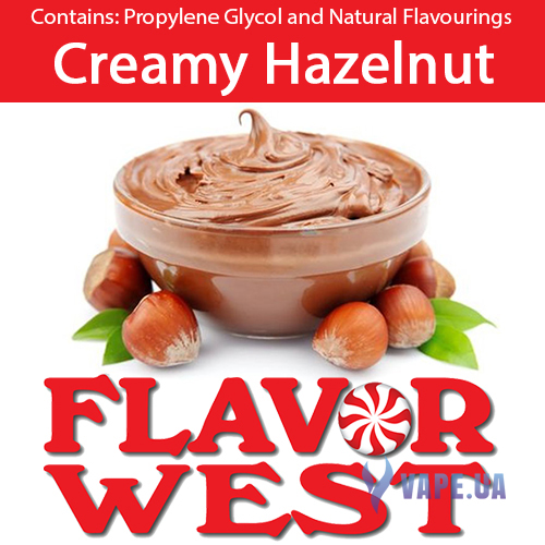 Ароматизатор FlavorWest Creamy Hazelnut (Лесной орех со сливками), 5 мл.