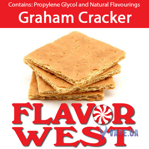 Ароматизатор FlavorWest Graham Cracker (Крекерное печенье), 10 мл.