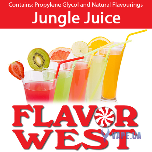 Ароматизатор FlavorWest Jungle Juice (Пьянящие тропические фрукты), 5 мл.