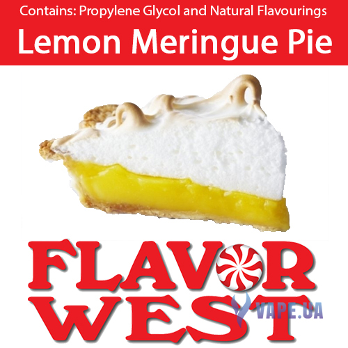 Ароматизатор FlavorWest Lemon Meringue Pie (Лимонный пирог с безе), 5 мл.