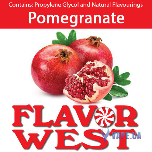 Ароматизатор FlavorWest Pomegranate (Гранат), 10 мл.
