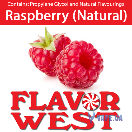 Ароматизатор FlavorWest Raspberry (Natural) (Малина), 5 мл.