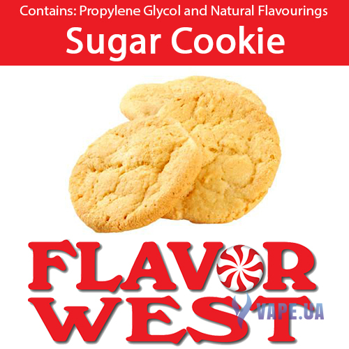 Ароматизатор FlavorWest Sugar Cookie (Сахарное печенье), 10 мл.