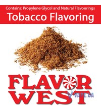 FlavorWest Tobacco Flavoring (Табак), 10 мл.