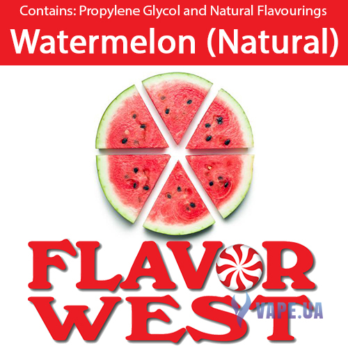 Ароматизатор FlavorWest Watermelon(Natural) (Арбуз), 5 мл.