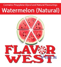 FlavorWest Watermelon(Natural) (Арбуз), 10 мл.