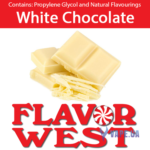 Ароматизатор FlavorWest White Chocolate (Белый шоколад), 5 мл.