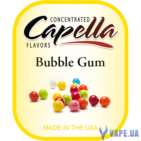 Ароматизатор Capella - Bubble Gum (Жевательная Резинка), 120 мл.