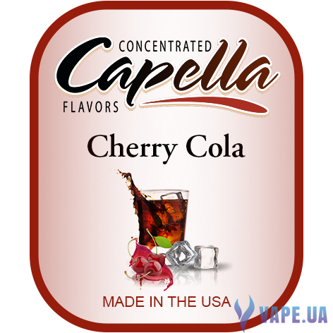 Ароматизатор Capella - Cherry Cola (Вишневая Кола), 120 мл.
