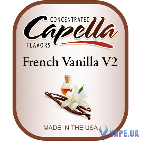 Ароматизатор Capella - French Vanilla V2 (Французкая Ваниль 2), 120 мл.