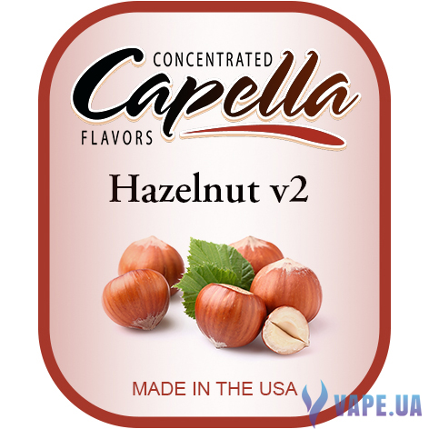 Ароматизатор Capella - Hazelnut v2 (Лесной Орех 2), 120 мл.