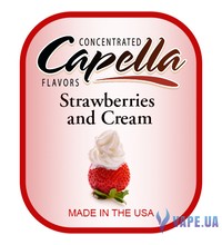 Capella - Strawberries and Cream (Клубника со Сливками), 120 мл.