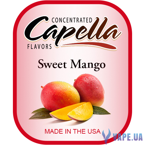 Ароматизатор Capella - Sweet Mango (Сладкий Манго), 120 мл.