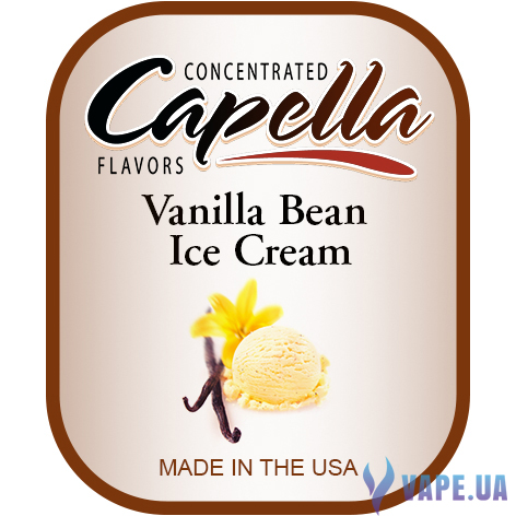 Ароматизатор Capella - Vanilla Bean Ice Cream (Ванильное Мороженое) (Ванильное Мороженое), 120 мл.