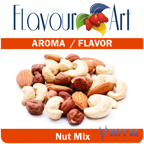 Ароматизатор FlavourArt Nut Mix (Ореховый микс), 10 мл.
