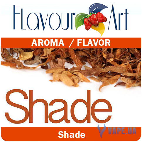 Ароматизатор FlavourArt Shade (Табачный вкус с кондитерскими нотками), 5 мл.