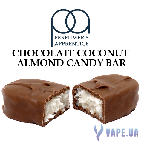 Ароматизатор TPA/TFA - Chocolate Coconut Almond Candy Bar (Батончик Баунти), 5 мл.