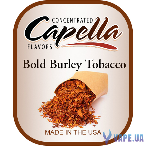 Ароматизатор Capella - Bold Burley Tobacco (Табачный вкус), 120 мл.