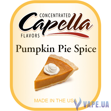 Ароматизатор Capella - Pumpkin Pie Spise (Тыквенный пирог), 120 мл.