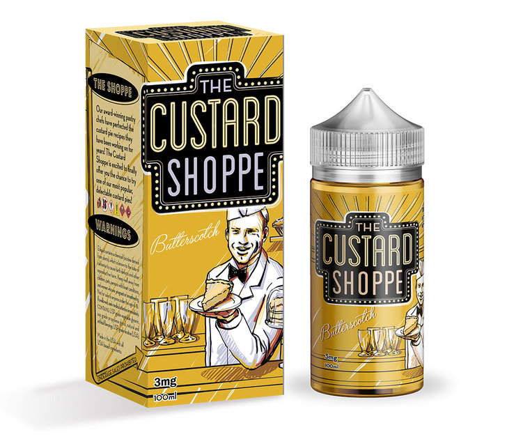 Жидкость The Custard Shoppe - Butterscotch, 100 мл.