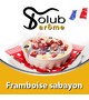 Ароматизатор Solub Arome - Framboise sabayon (Сладкая, сочная малина в сочетании с классическим итальянским десертом Сабайон), 10 мл.