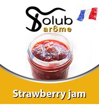 Solub Arome - Strawberry jam (Клубнично - карамельное варенье), 10 мл.