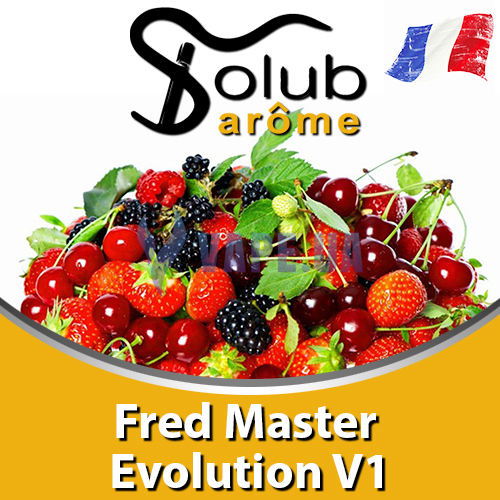Ароматизатор Solub Arome - Fred Master Evolution V1 (Ежевично смородиновый микс с дополнением лесных ягод), 10 мл.