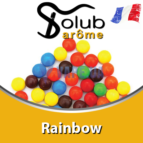 Ароматизатор Solub Arome - Rainbow (Фруктовые сосательные конфеты), 10 мл.