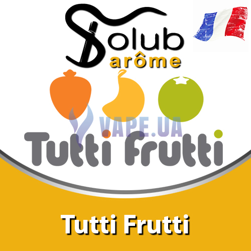 Ароматизатор Solub Arome - Tutti Frutti (Тутти-фрутти), 10 мл.