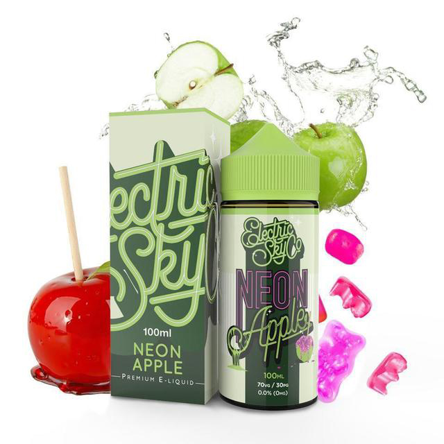 Жидкость Electric Sky Co - Neon Apple, 100 мл.