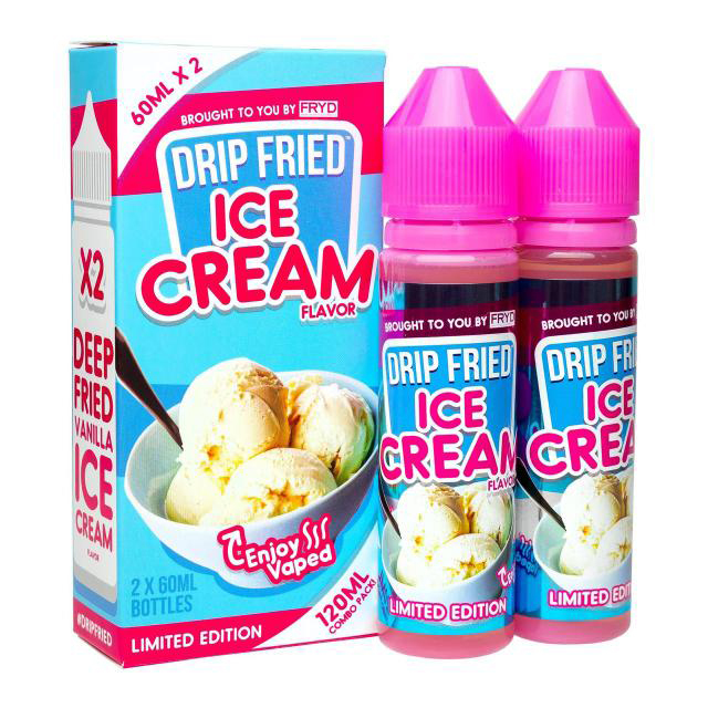 Жидкость Twist Eliquid - Drip Fried Ice Cream, 60 мл.