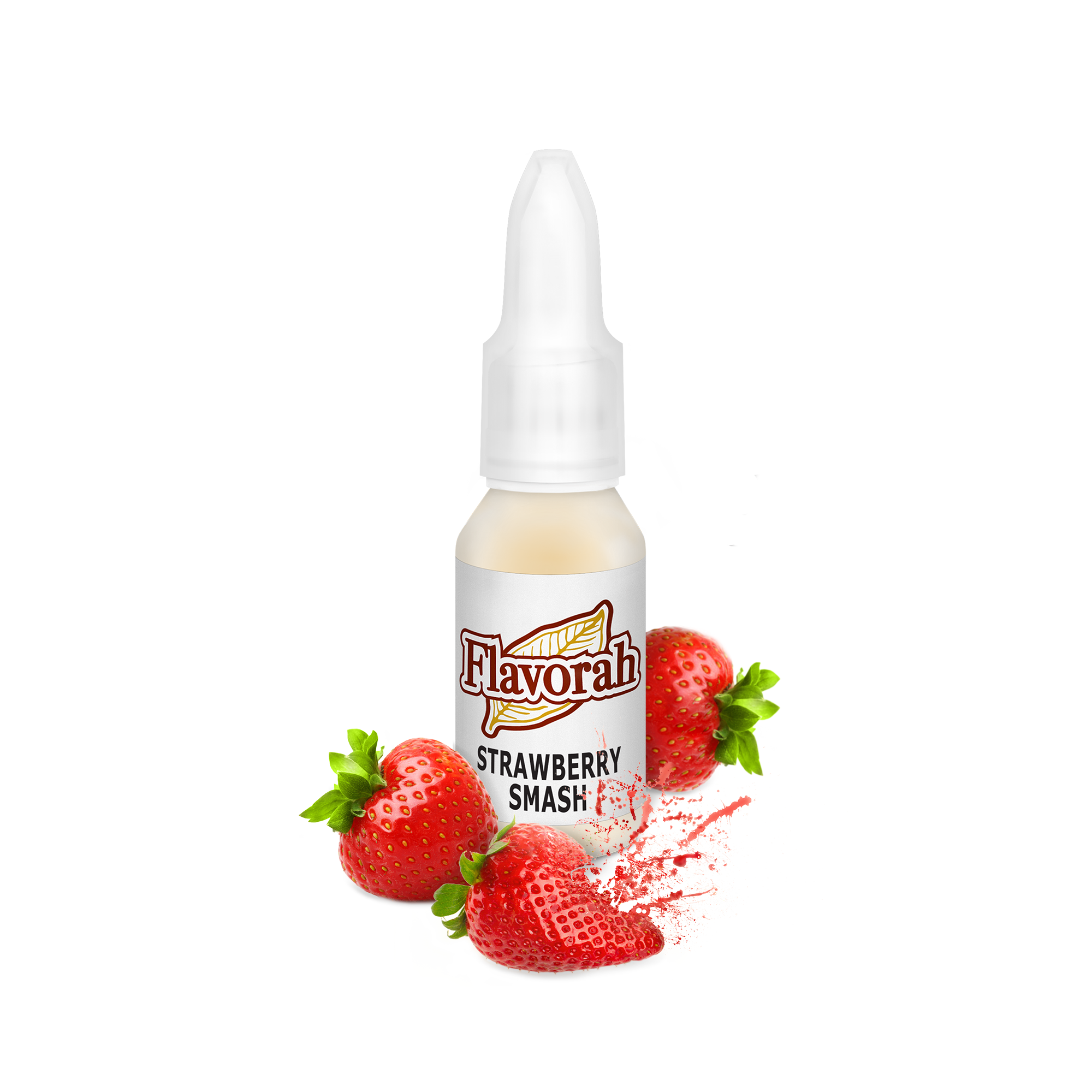 Ароматизатор Flavorah - Strawberry Smash (Перетертая клубника), 15 мл.
