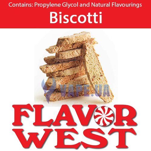 Ароматизатор FlavorWest Biscotti (Бискотти), 5 мл.