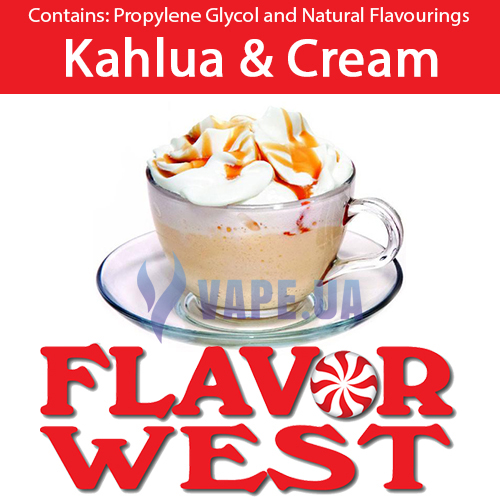 Ароматизатор FlavorWest Kahlua & Cream (Калуа и крем), 10 мл.